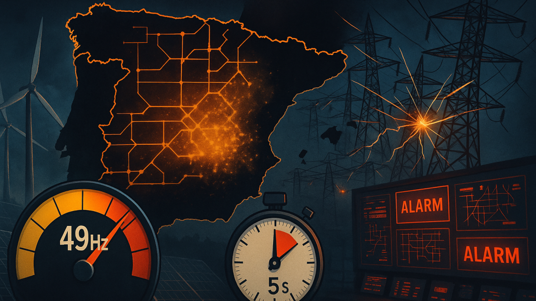 How did Spain’s electricity grid collapse