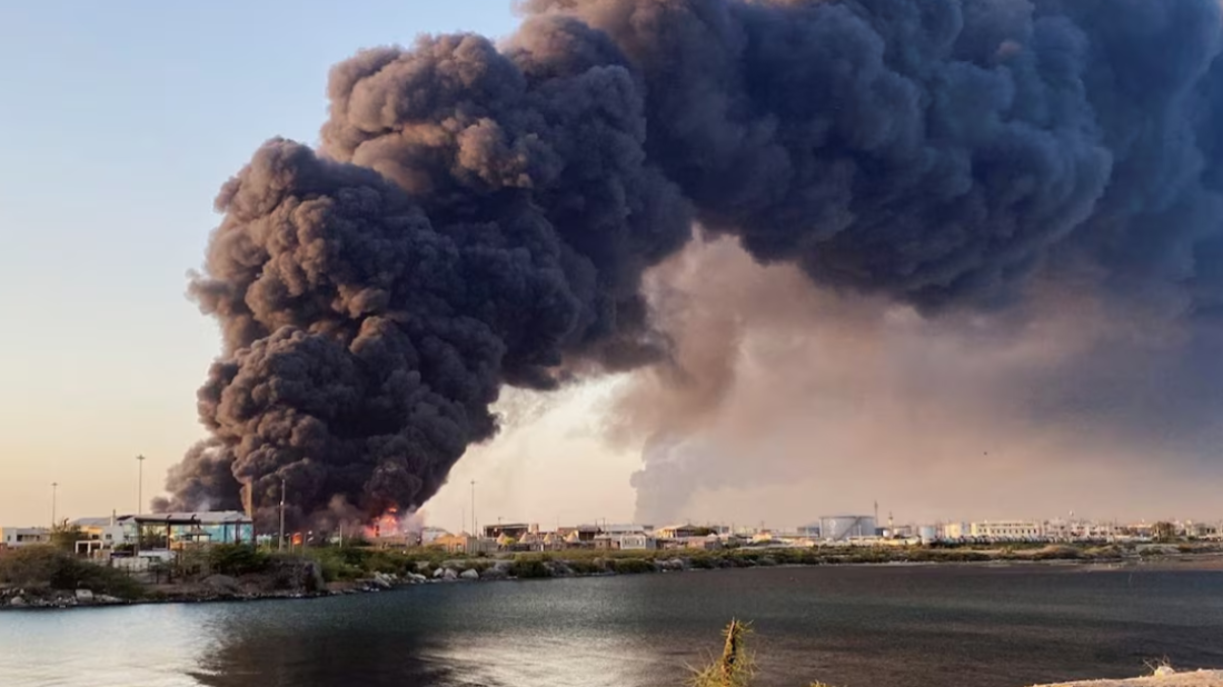 Drone strikes escalate conflict in Port Sudan