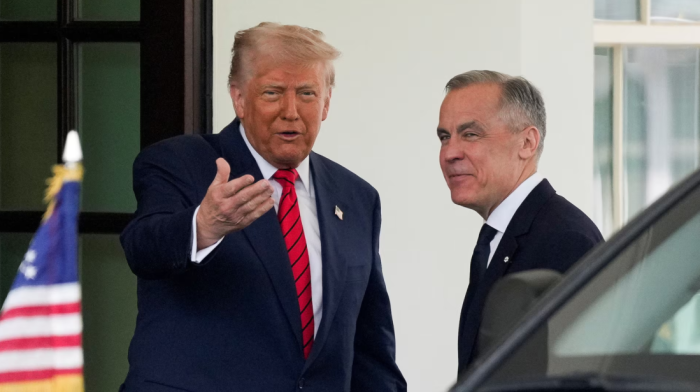 Trump teases major announcement during Oval Office meeting with Carney