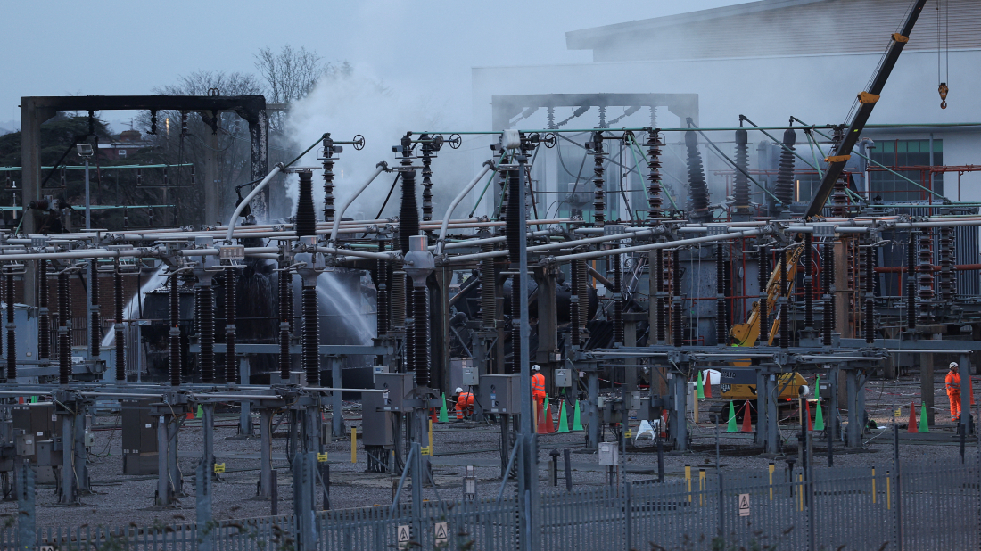 Heathrow substation fire: cause still unknown