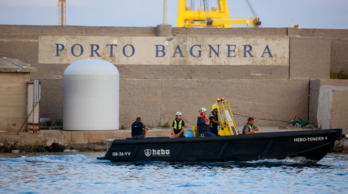 Diver dies during recovery of Tycoon’s sunken superyacht off Sicily