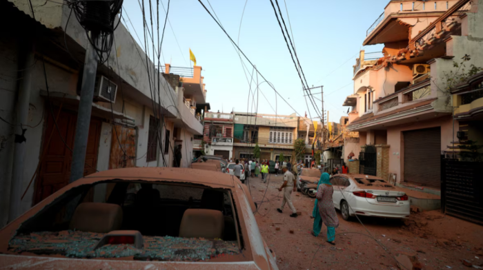 Pakistan says three air bases hit by Indian missile strikes