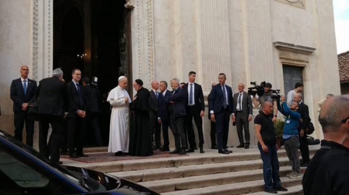 Exclusive: Pope Leo XIV makes surprise visit to beloved Genazzano Basilica