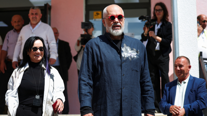 Albanians vote in parliamentary elections as Rama seeks fourth term