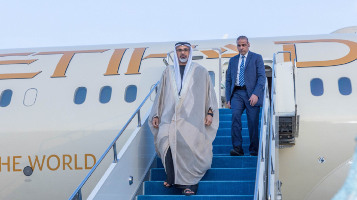 Abu Dhabi Crown Prince Sheikh Khaled bin Mohamed on Official Visit to Kazakhstan