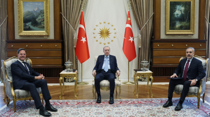 Erdoğan meets NATO’s Rutte ahead of key foreign ministers’ meeting in Antalya