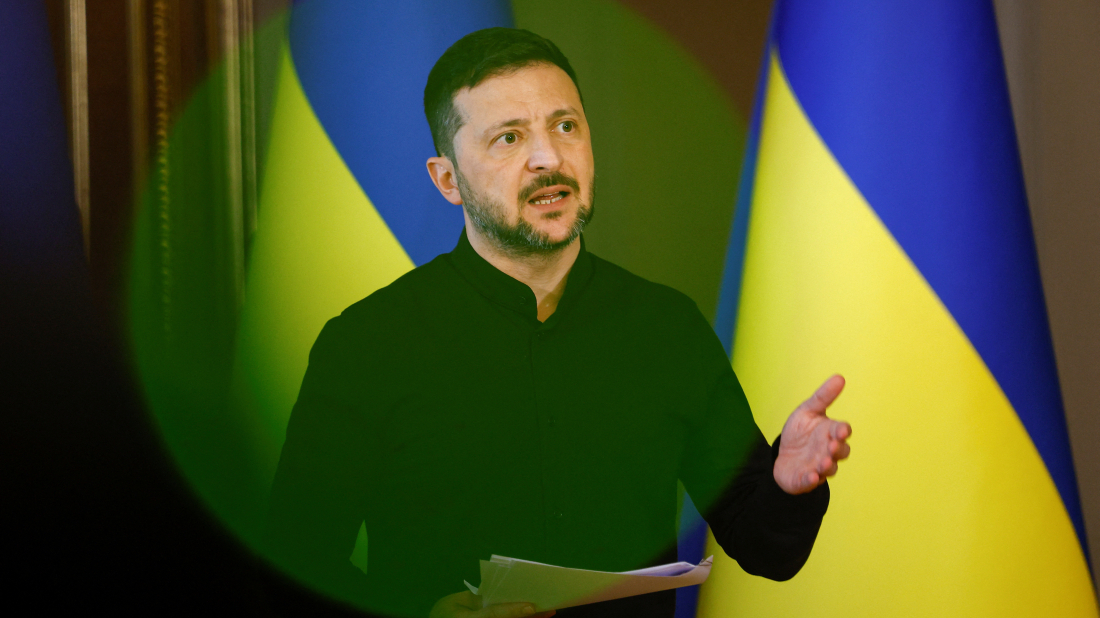 Zelenskyy says he will attend Ukraine talks if Putin is present