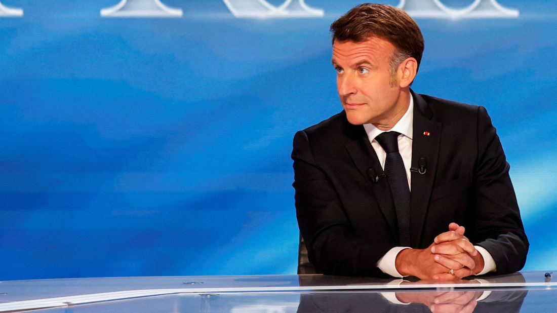 Macron backs sanctions on Russia amid ceasefire demands