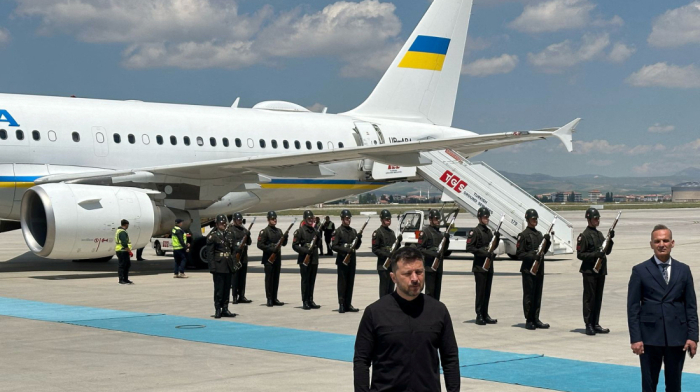 President Zelenskyy arrives in Ankara to meet President Erdoğan