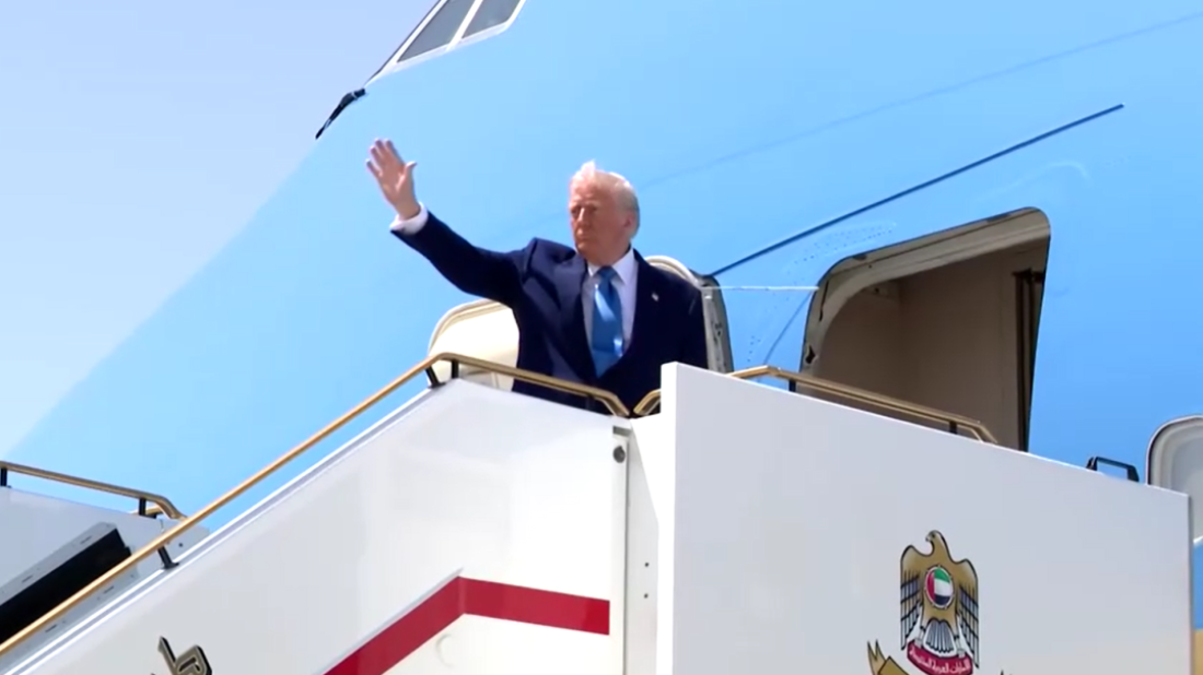 Trump departs Abu Dhabi, ending visit to the region