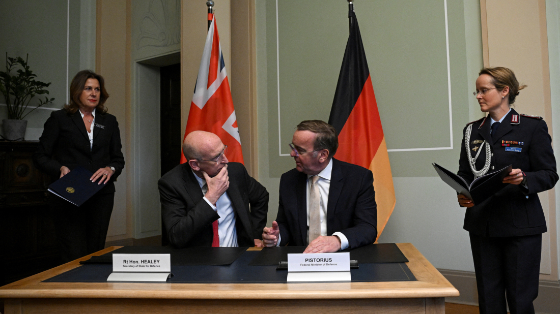 Germany and UK launch joint missile project to reduce US reliance