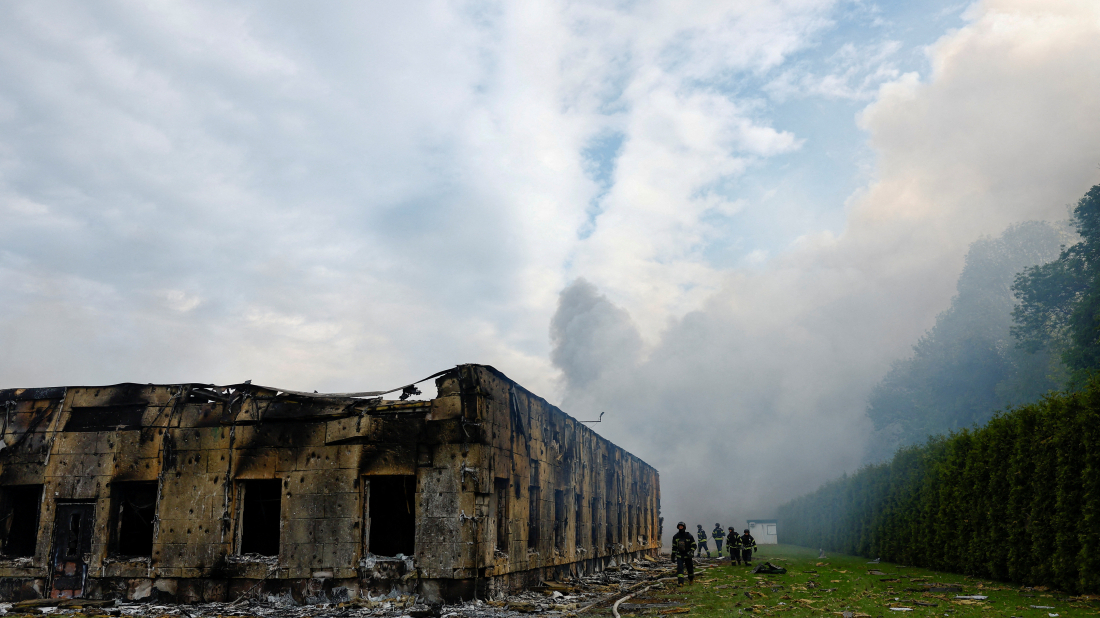 Russia launches war's largest drone attack after peace talks, Ukraine says