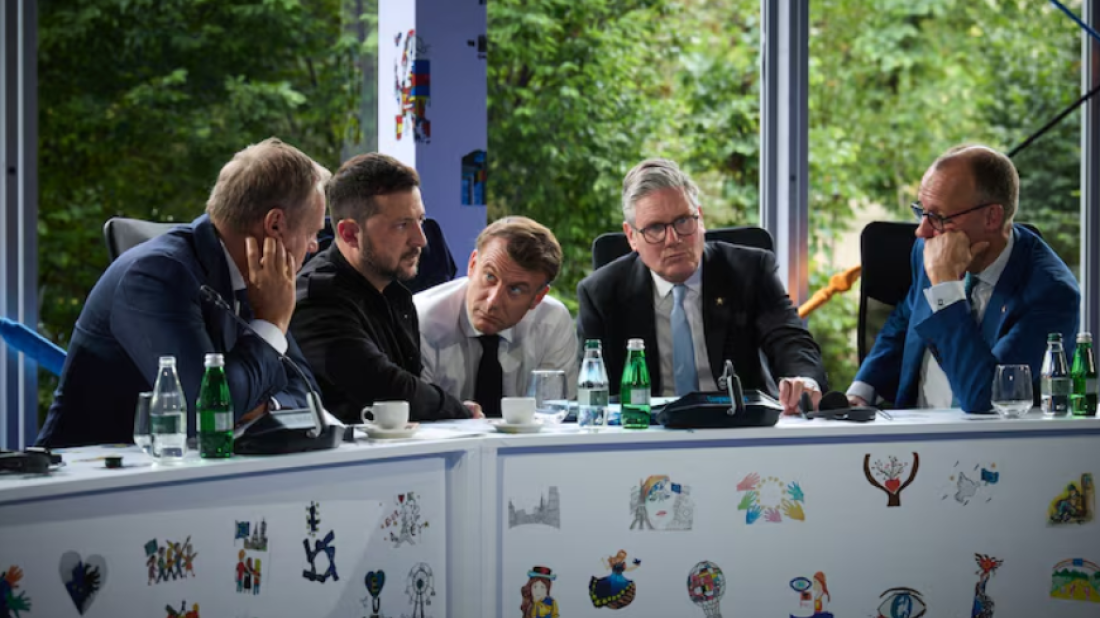 Four European leaders aim to speak with Trump before his call with Putin, Merz says