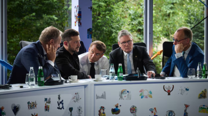 Four European leaders aim to speak with Trump before his call with Putin, Merz says