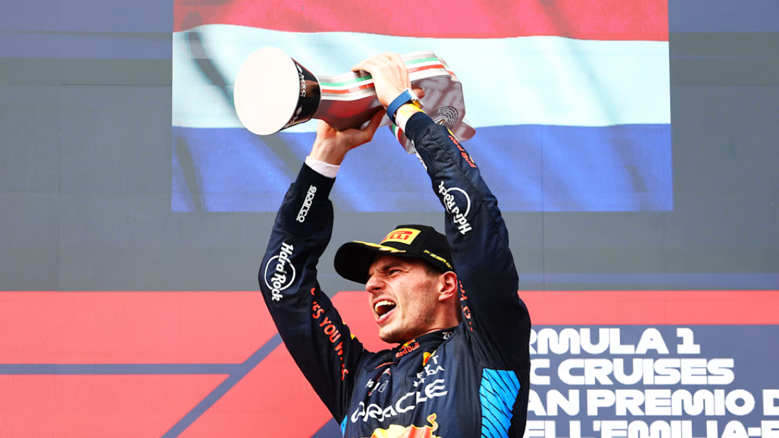 Max Verstappen wins the Emilia-Romagna Formula One Grand Prix for Red Bull