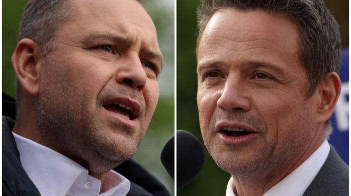 Polish centrist Trzaskowski slightly ahead in presidential vote, exit poll shows