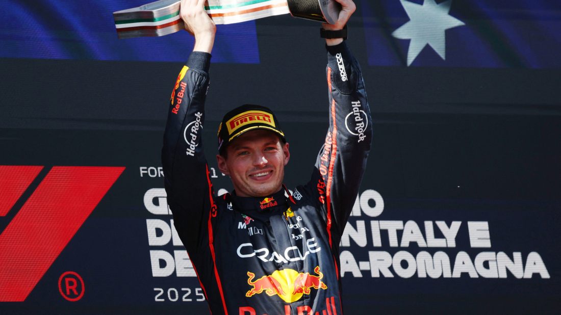 Max Verstappen wins Red Bull’s 400th grand prix at Imola
