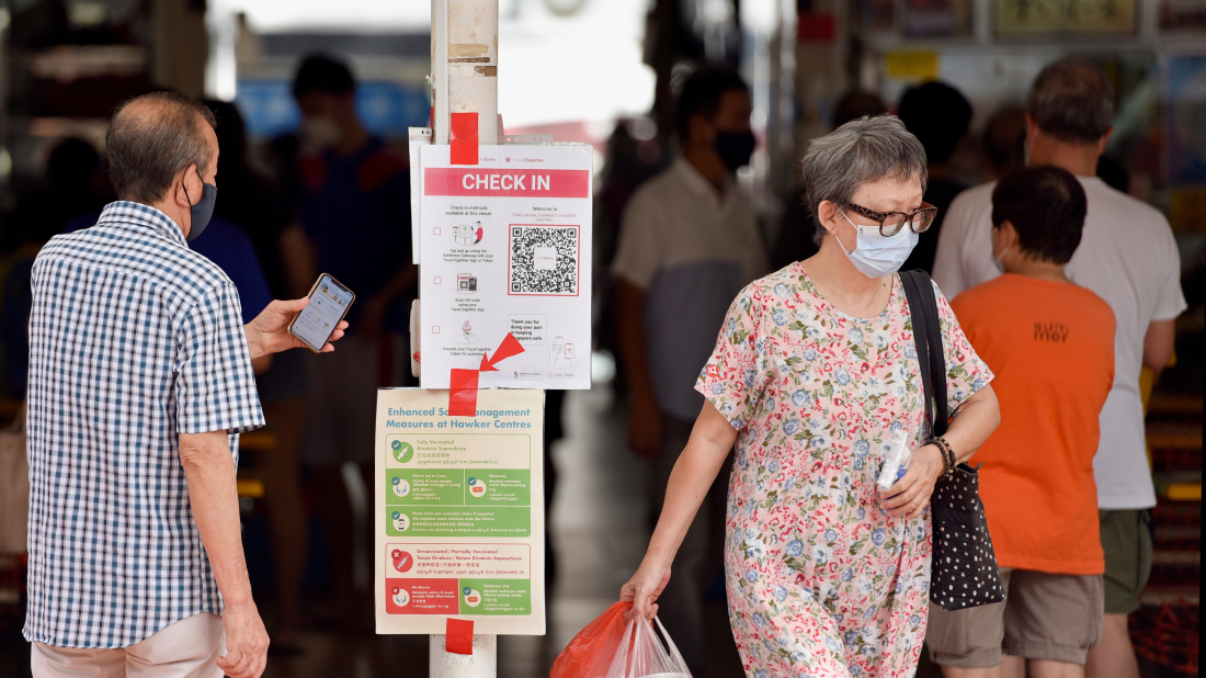 Covid cases rise in Singapore, Hong Kong as new wave spreads across Asia