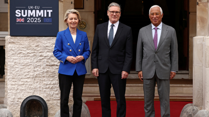 UK and EU reach landmark 12-year fishing deal at London summit