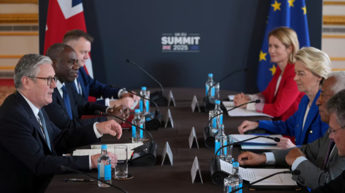 UK strikes EU trade and defence reset in 'new era' for relations