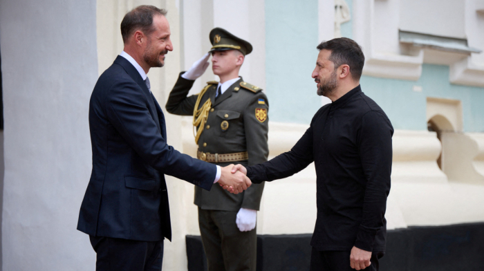 Norway’s Crown Prince makes historic visit to Ukraine amid war