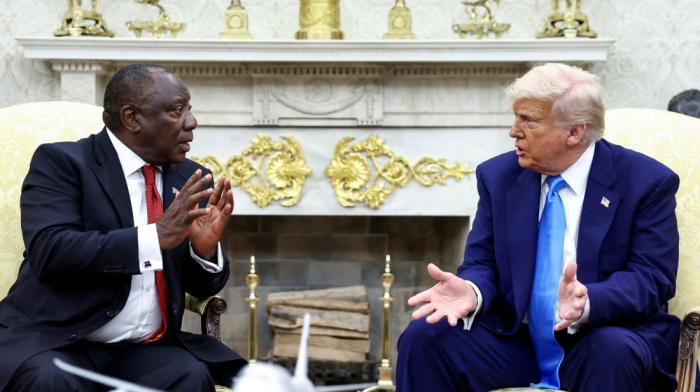 Ramaphosa and Trump hold tense but productive White House talks