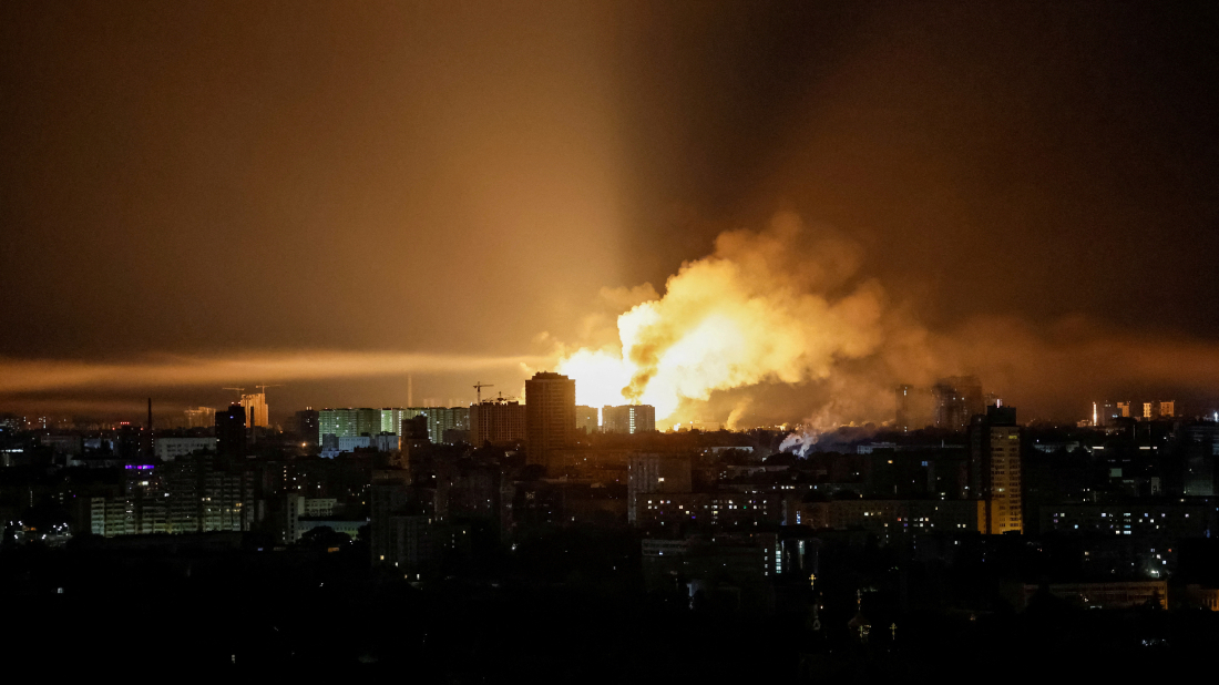 Ukraine’s Kyiv under attack again, 15 injured in overnight bombardment