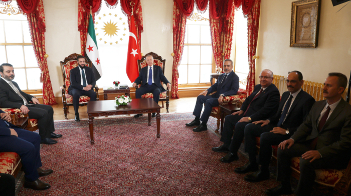 Erdogan hosts Syria’s Sharaa in Istanbul after US and EU lift sanctions