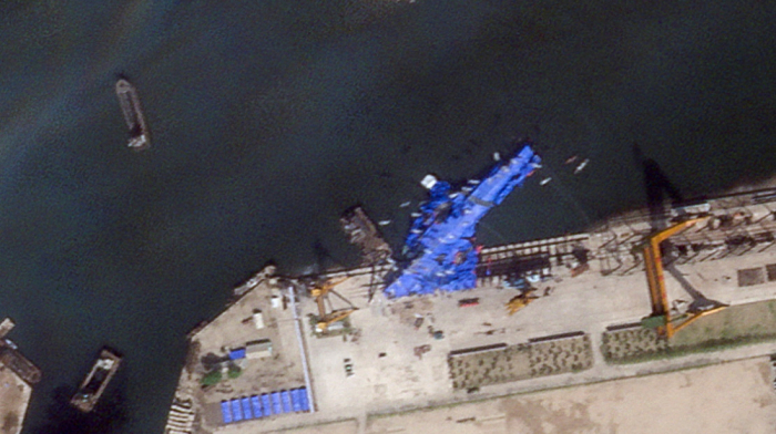 North Korea arrests shipyard officials after warship mishap before Kim Jong Un