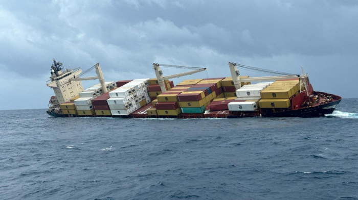 Kerala declares emergency as cargo ship sinks off Kochi coast
