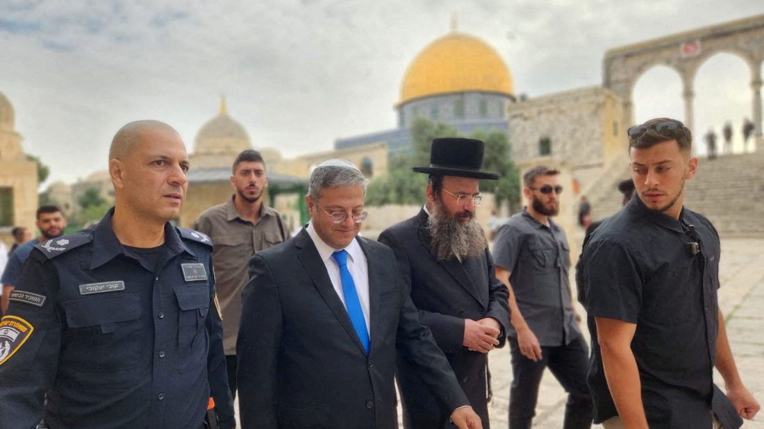 Far-right Israeli minister Ben-Gvir visits Al-Aqsa, declares 'Jews can now pray here'