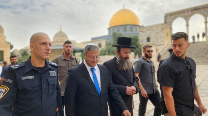 Far-right Israeli minister Ben-Gvir visits Al-Aqsa, declares 'Jews can now pray here'