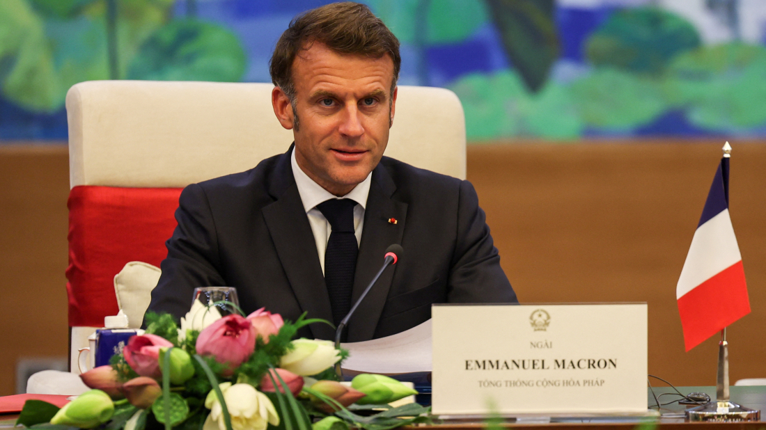 Macron: Trump and von der Leyen had a positive talk