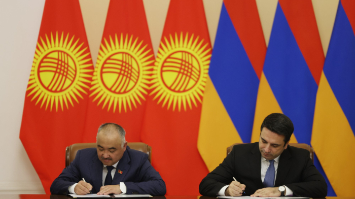 Armenia and Kyrgyzstan sign parliamentary cooperation deal