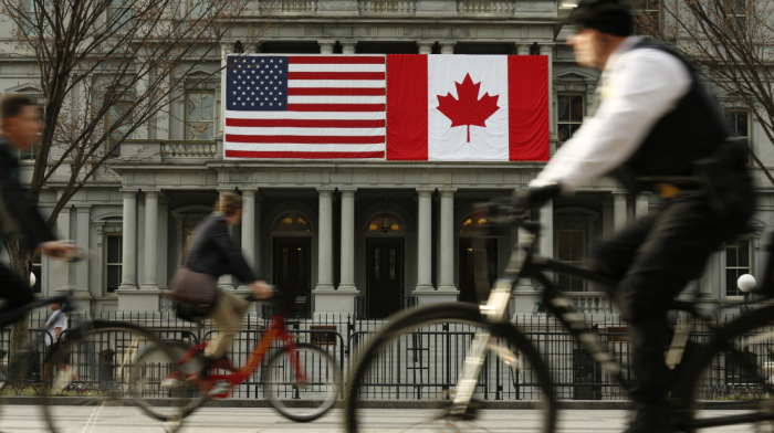 Trump says Canada may contribute $61 billion "Golden Dome"