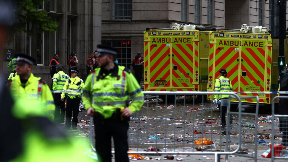 A 53-year-old man has been charged over Liverpool parade incident
