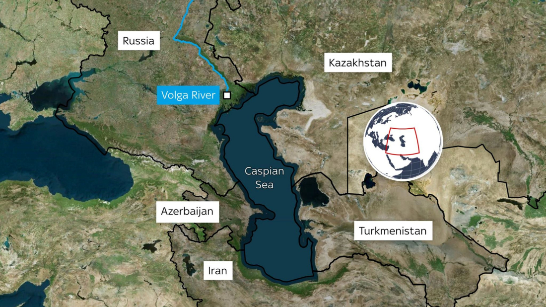 Azerbaijan calls for a summit on the Caspian Sea’s shrinkage
