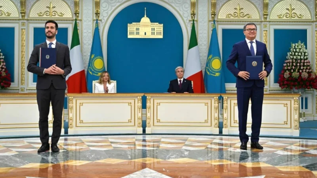 Kazakhstan, Italy sign new agreements to bolster strategic ties