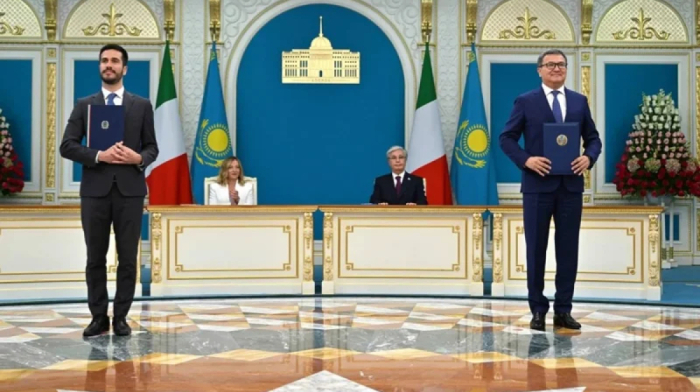 Kazakhstan, Italy sign new agreements to bolster strategic ties