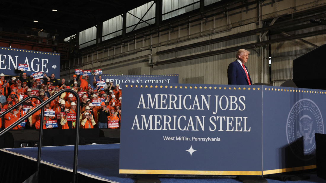 Trump to double steel tariffs to 50%