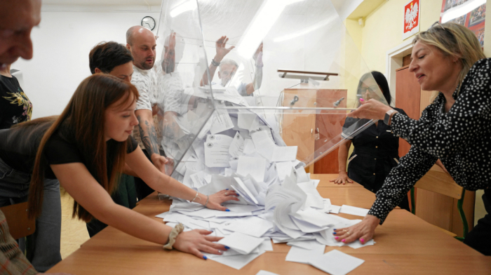 Poland’s presidential race neck-and-neck, exit poll shows
