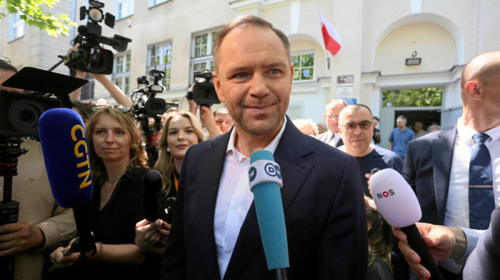 Polish eurosceptic Nawrocki wins presidential vote, electoral commission says