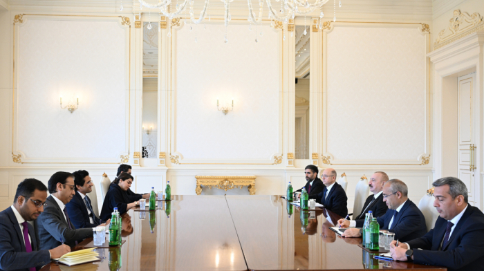 President Ilham Aliyev received Pakistan's Federal Minister for Power
