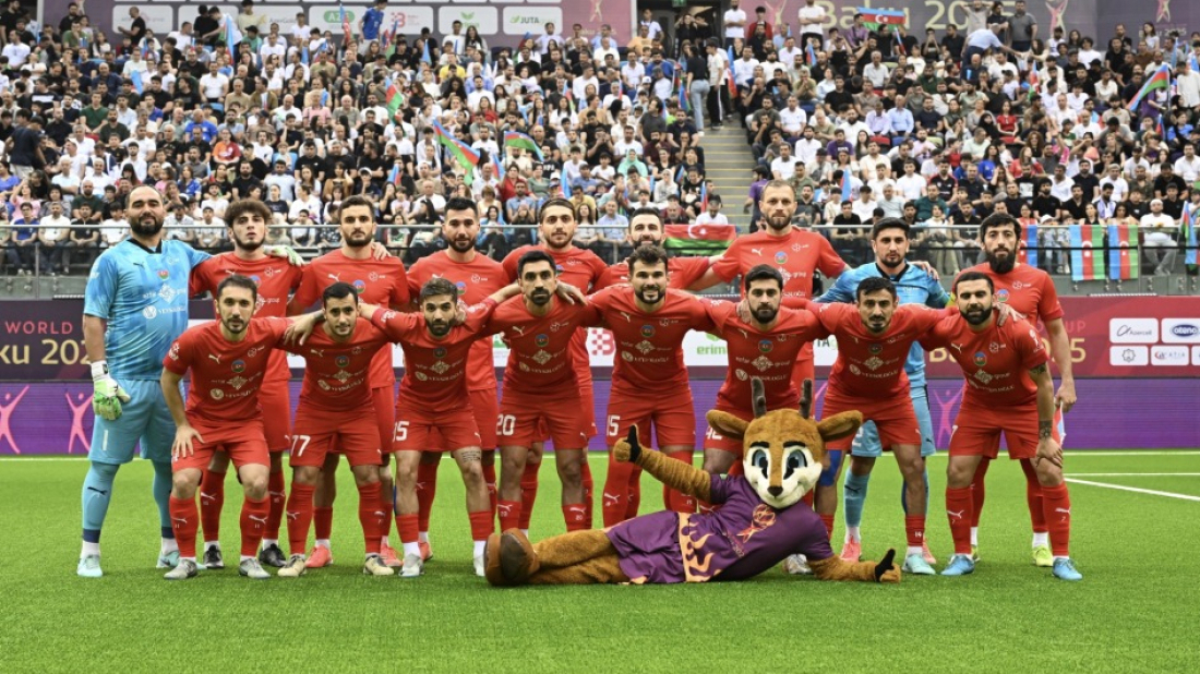 Azerbaijan's minifootball national team crowned world champion