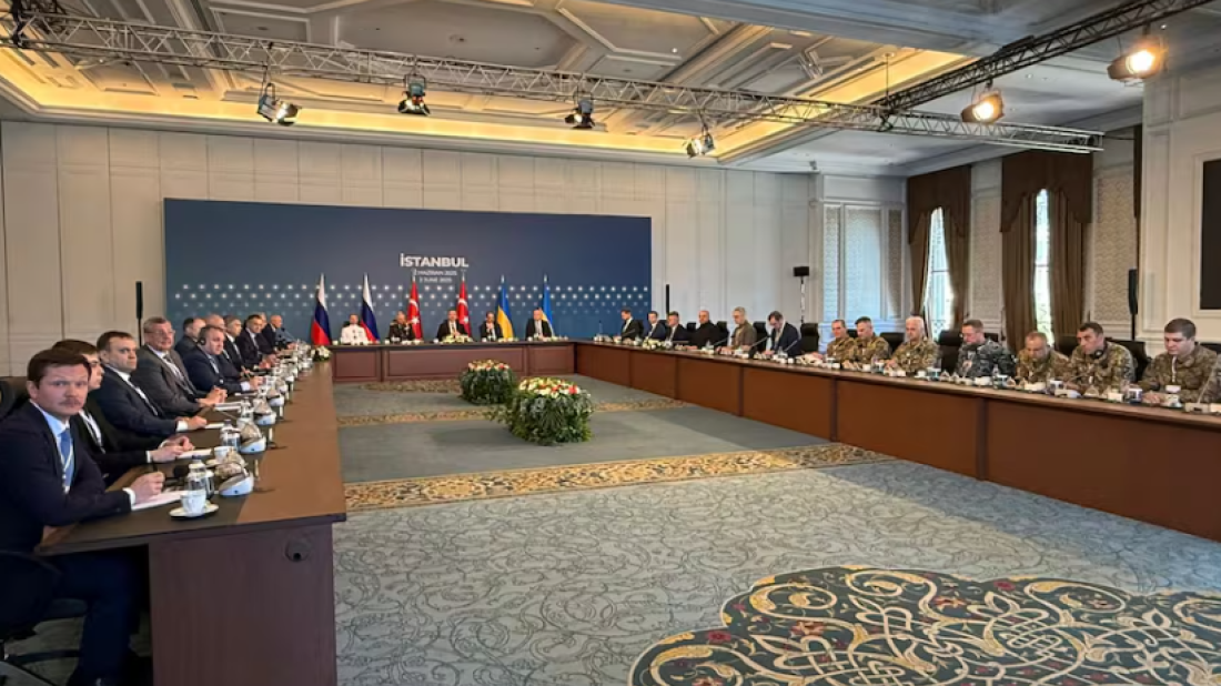 Ukraine-Russia peace talks end after barely an hour, Turkish officials say