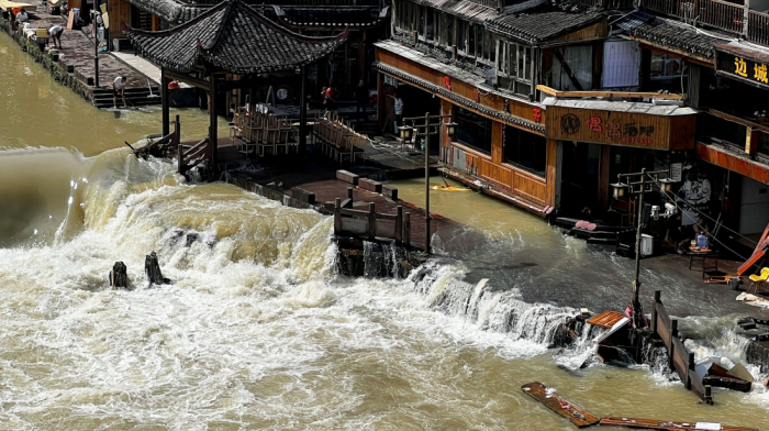 Severe flooding hits Southwestern China, damages homes and infrastructure in Yunnan province