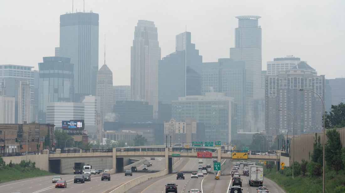 Smoke from Canadian wildfires blankets U.S. with unhealthy air, reaches Europe