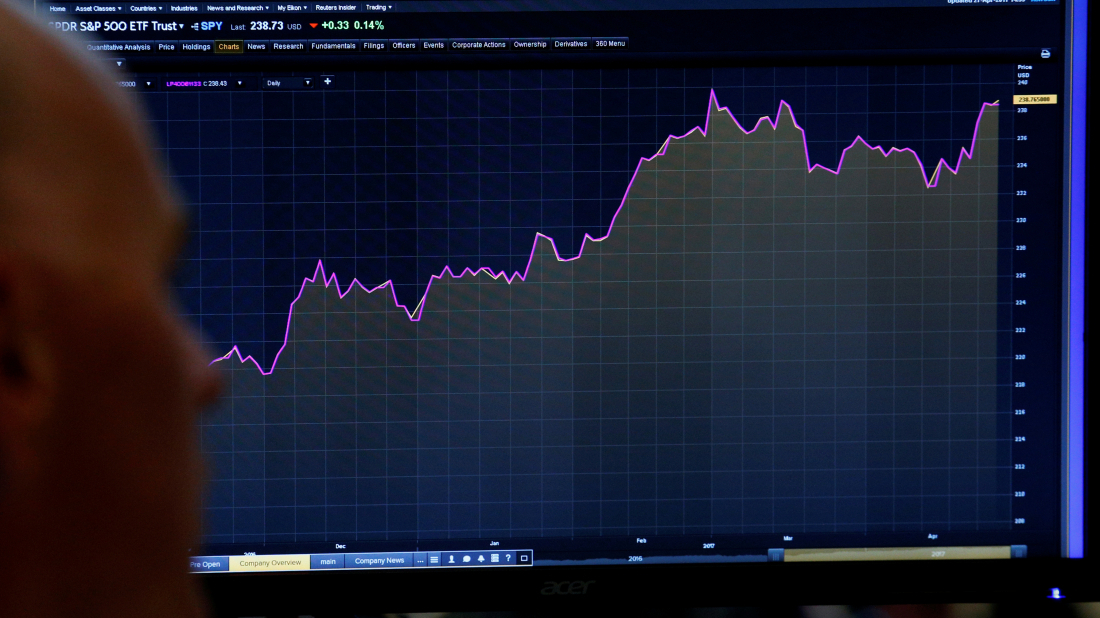 S&P 500 ends flat despite tech gains as Trump’s trade policies hit U.S. economy