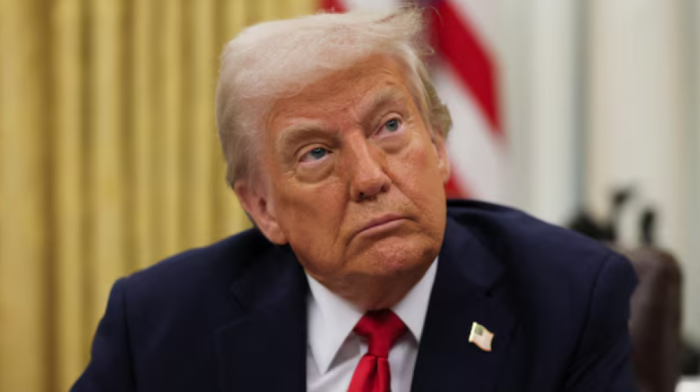 Trump bans nationals from 12 countries from entering the U.S.