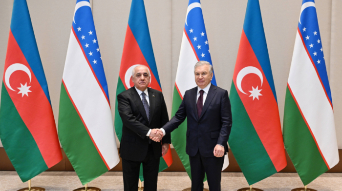 Azerbaijani PM meets Uzbekistan president to boost cooperation